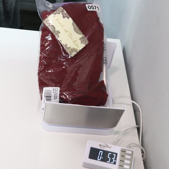 Band Of The Free Ruffle Smocked Crop Top XS Floral Red Puff Sleeve Boho Festival - Picture 11 of 11